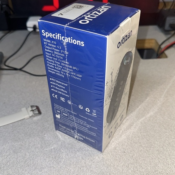 Ortizan X10 Wireless Speaker - Black - Picture 5 of 5